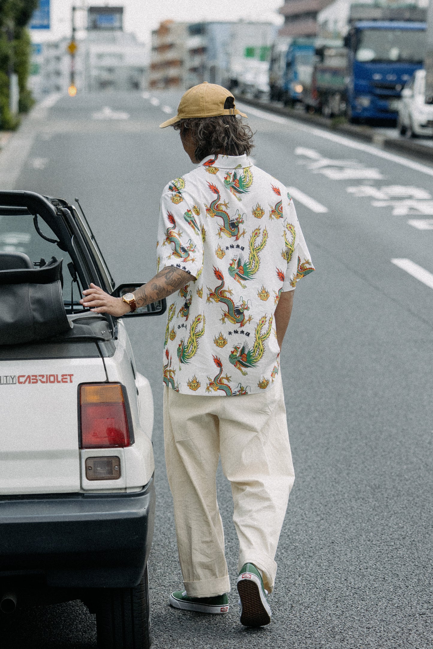 GRS x 59tattoo Dragon Phoenix Overprint Shirt