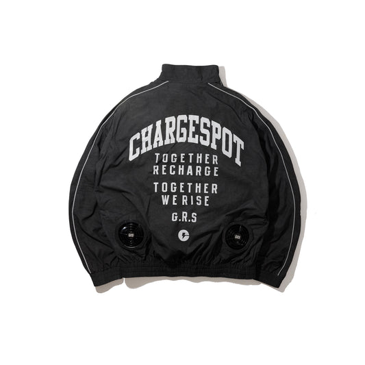 GRS x ChargeSpot Air Cooling Track Jacket / Black