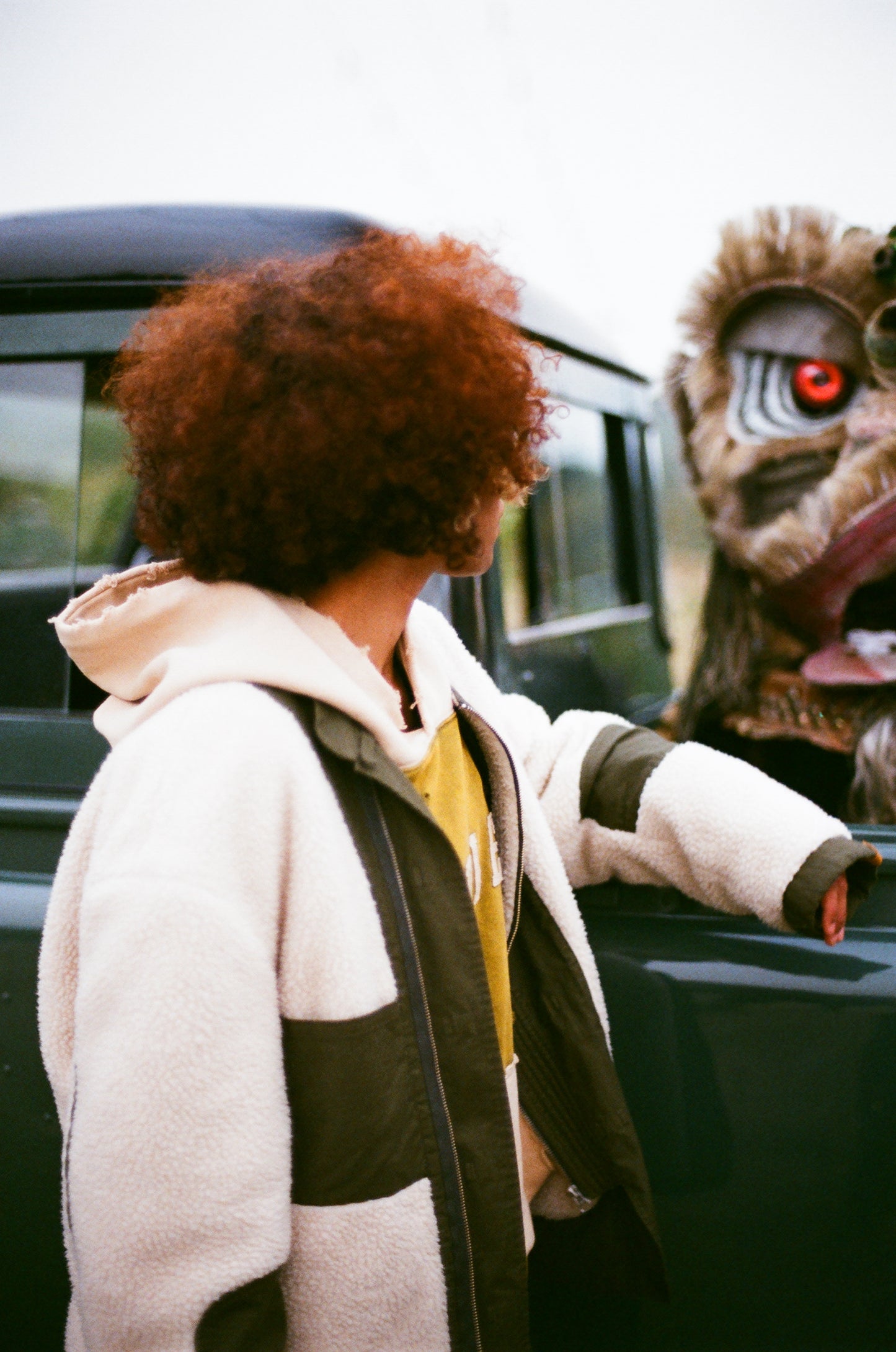 GRS x Needless Reversible Kung Fu Fleece Jacket