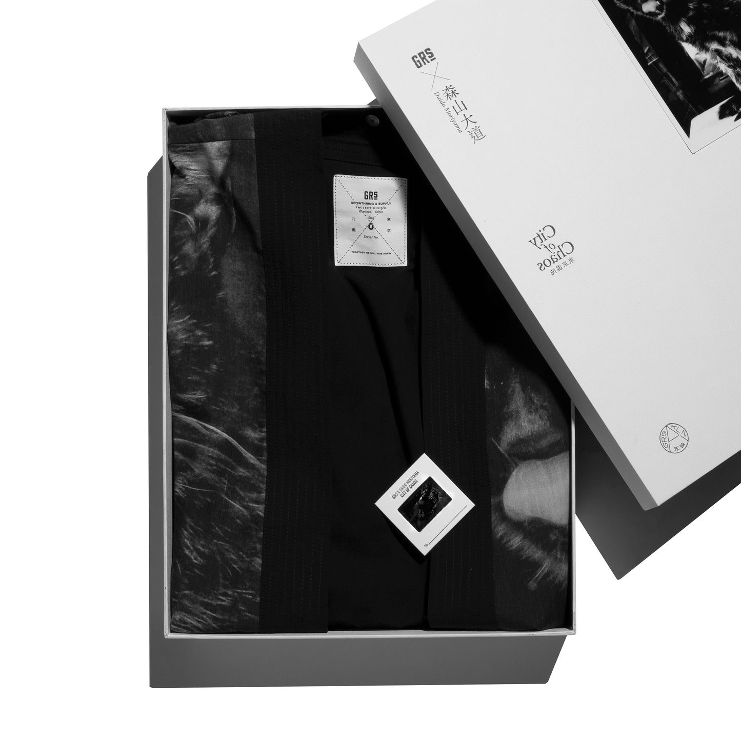Photo Print Reversible Kimono Jacket Boxset