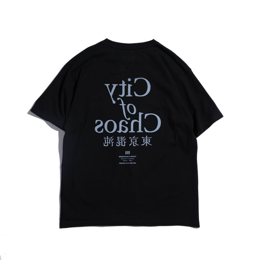 Photo Print S/S Big Tee | City of Shinjuku