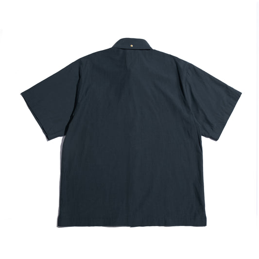 Faded Color S/S Pocket Big Shirt / Dark Charcoal