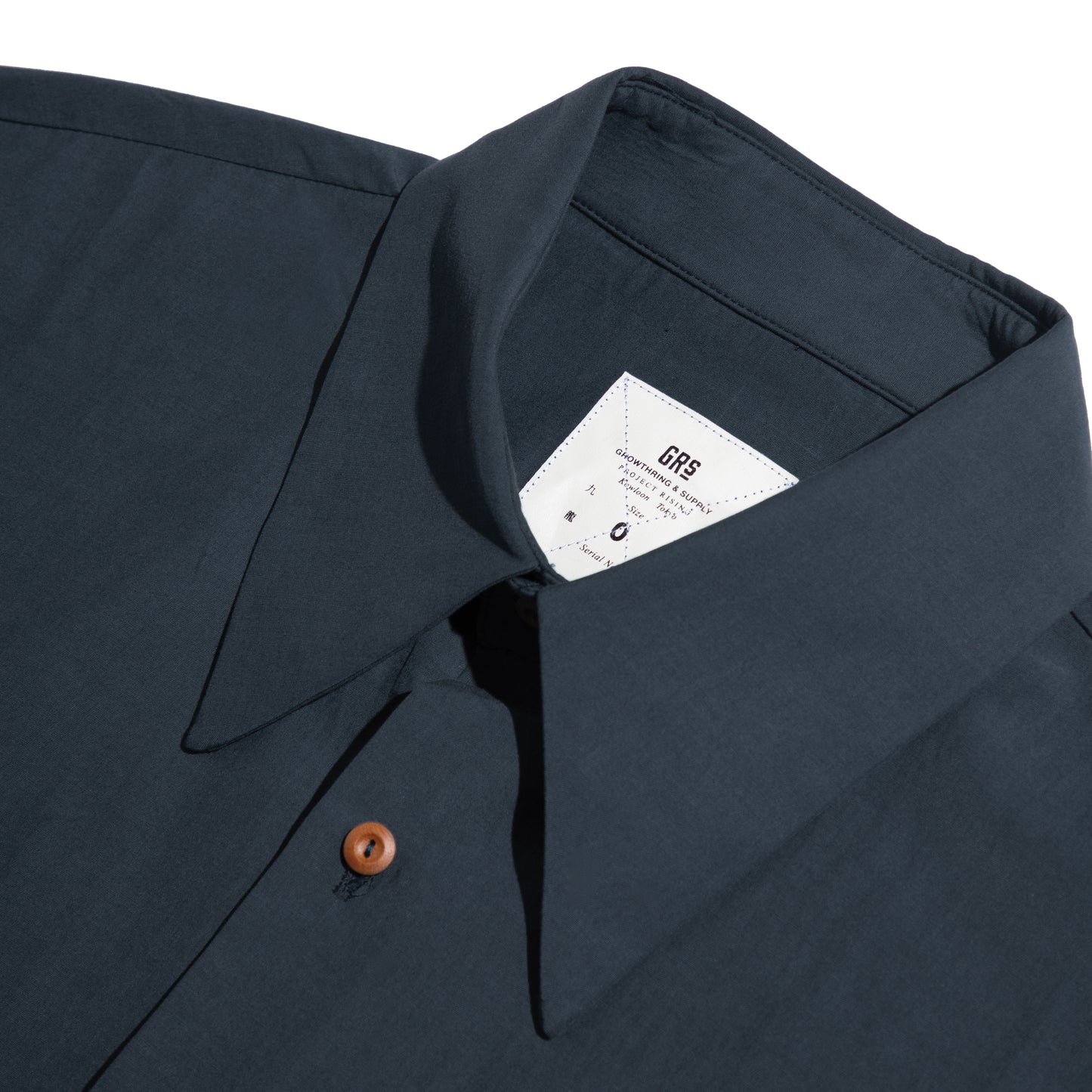 Faded Color S/S Pocket Big Shirt / Dark Charcoal