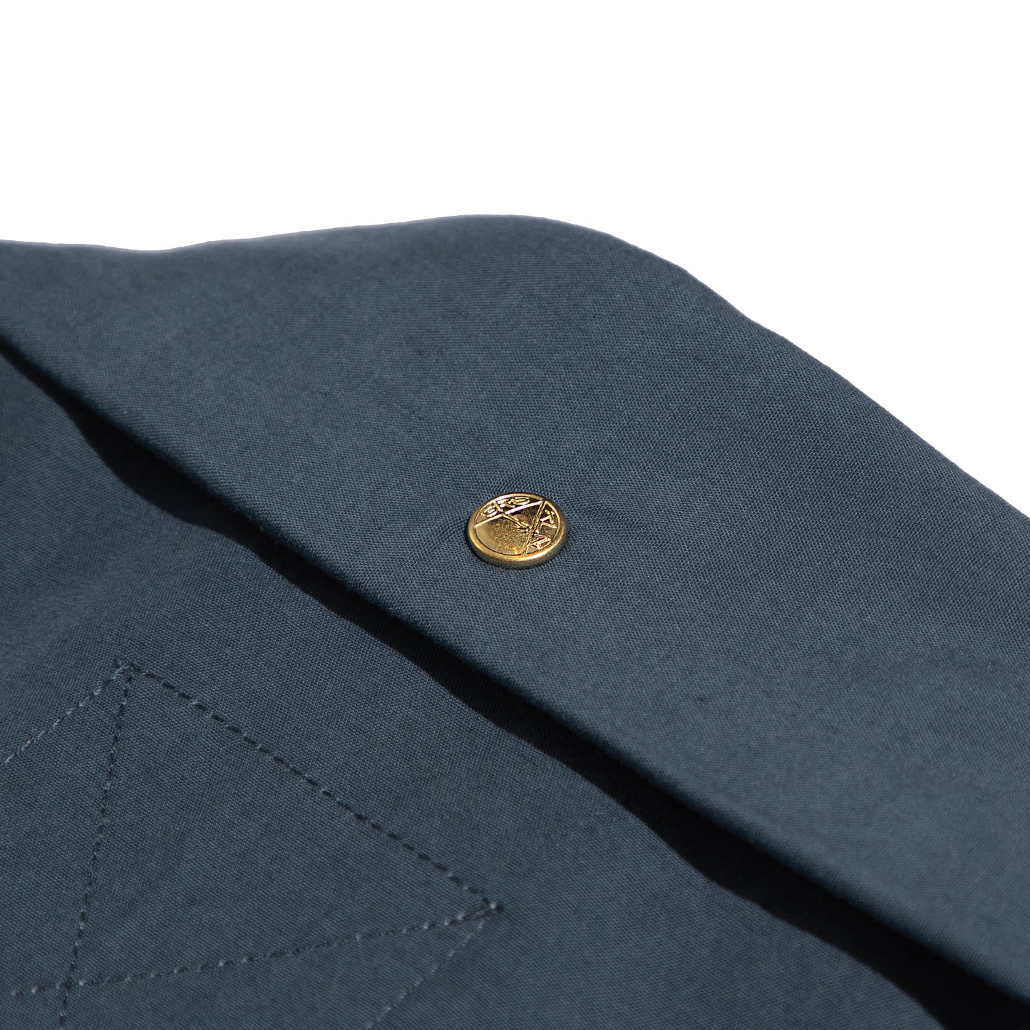 Faded Color S/S Pocket Big Shirt / Dark Charcoal