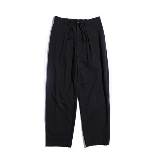 Faded Color Baggy Pants / Raven Black