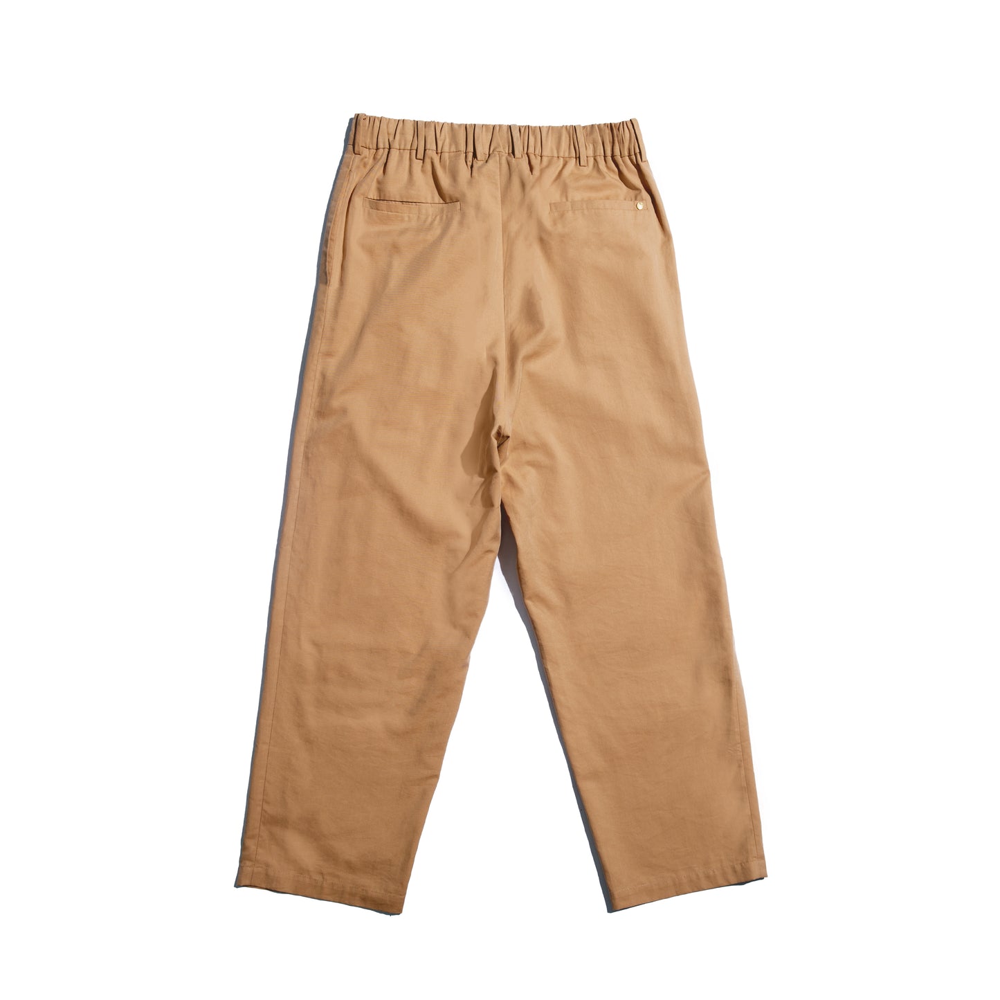 Faded Color Baggy Pants / Indian Tan