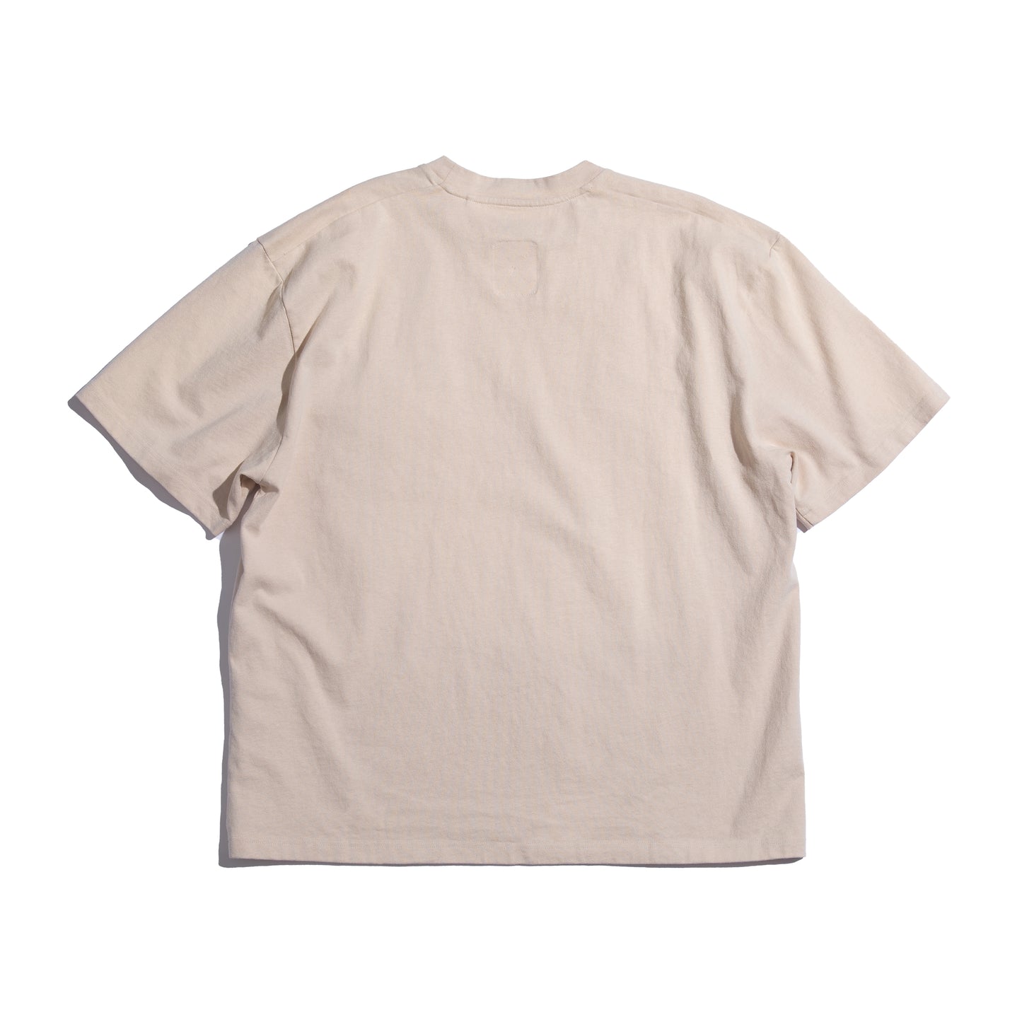 Faded Washed S/S Pocket Big Tee / Faded Sand