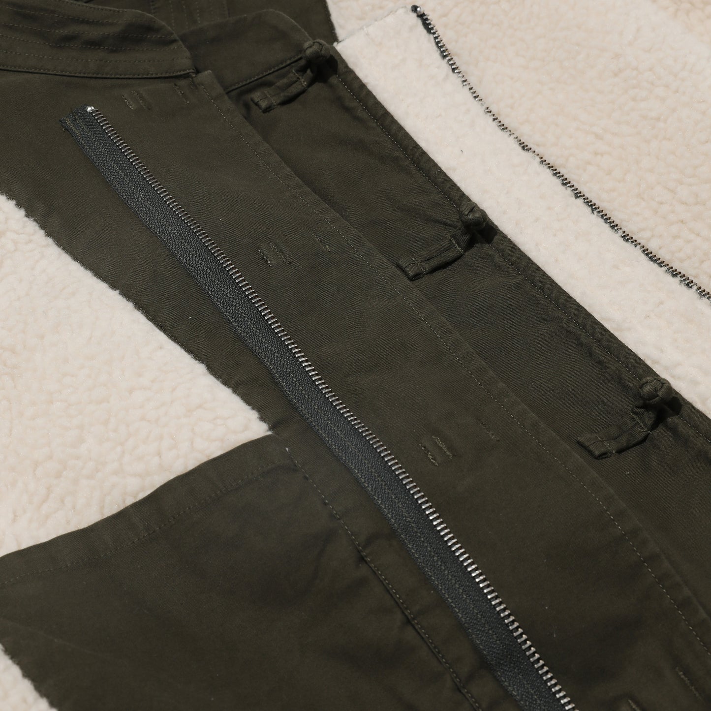 GRS x Needless Reversible Kung Fu Fleece Jacket
