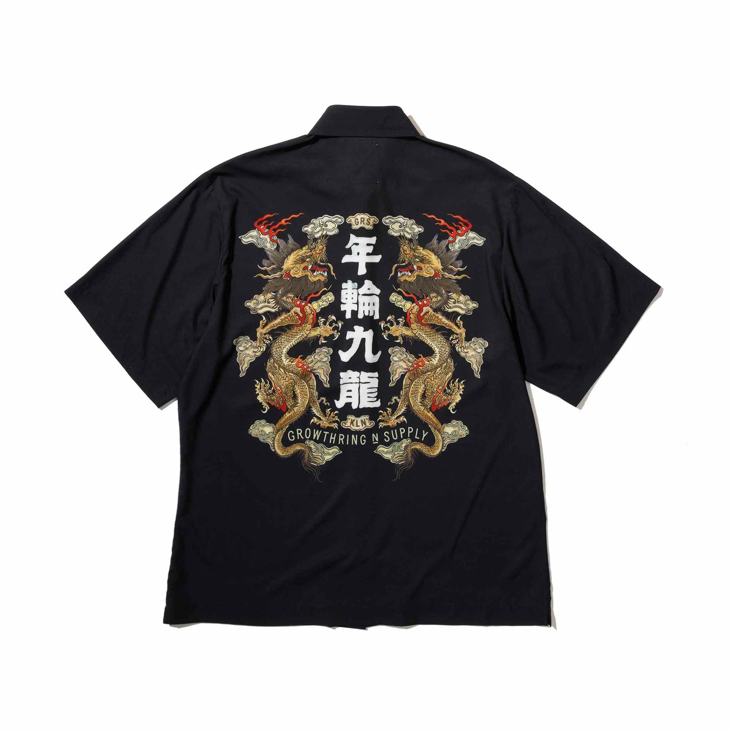 Kowloon Double Dragon Overprint Shirt