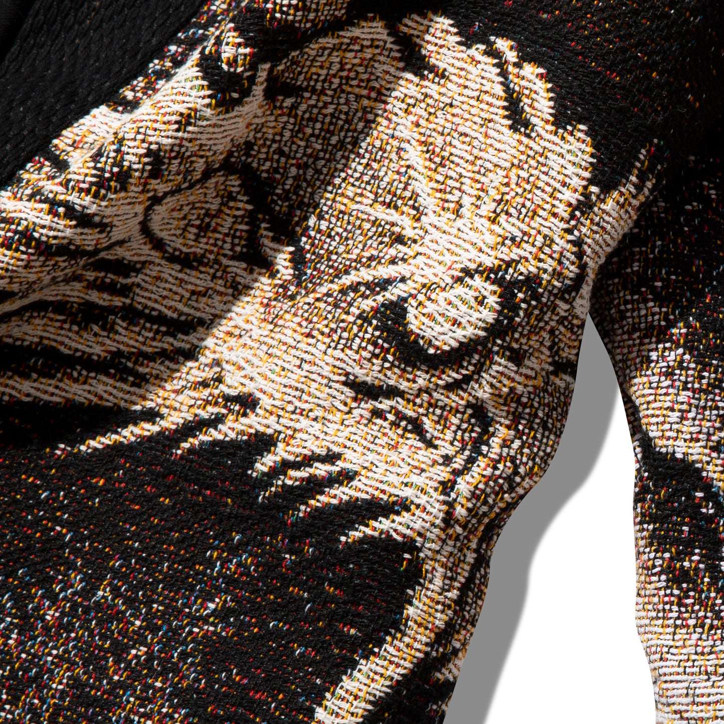 REVERSIBLE JACQUARD KIMONO