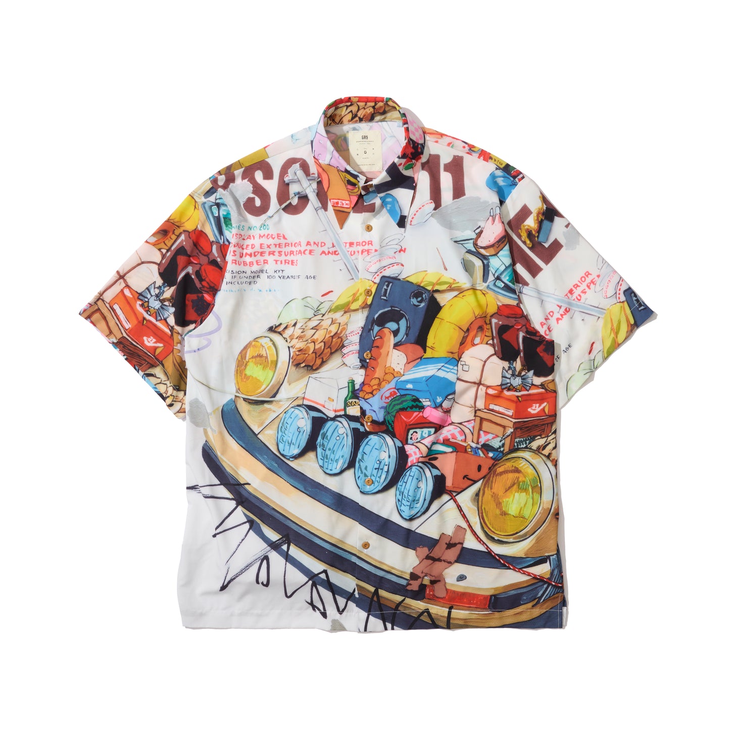 GRS X TATSUYA YOKOSAKA OVERPRINT SHIRT BOXSET