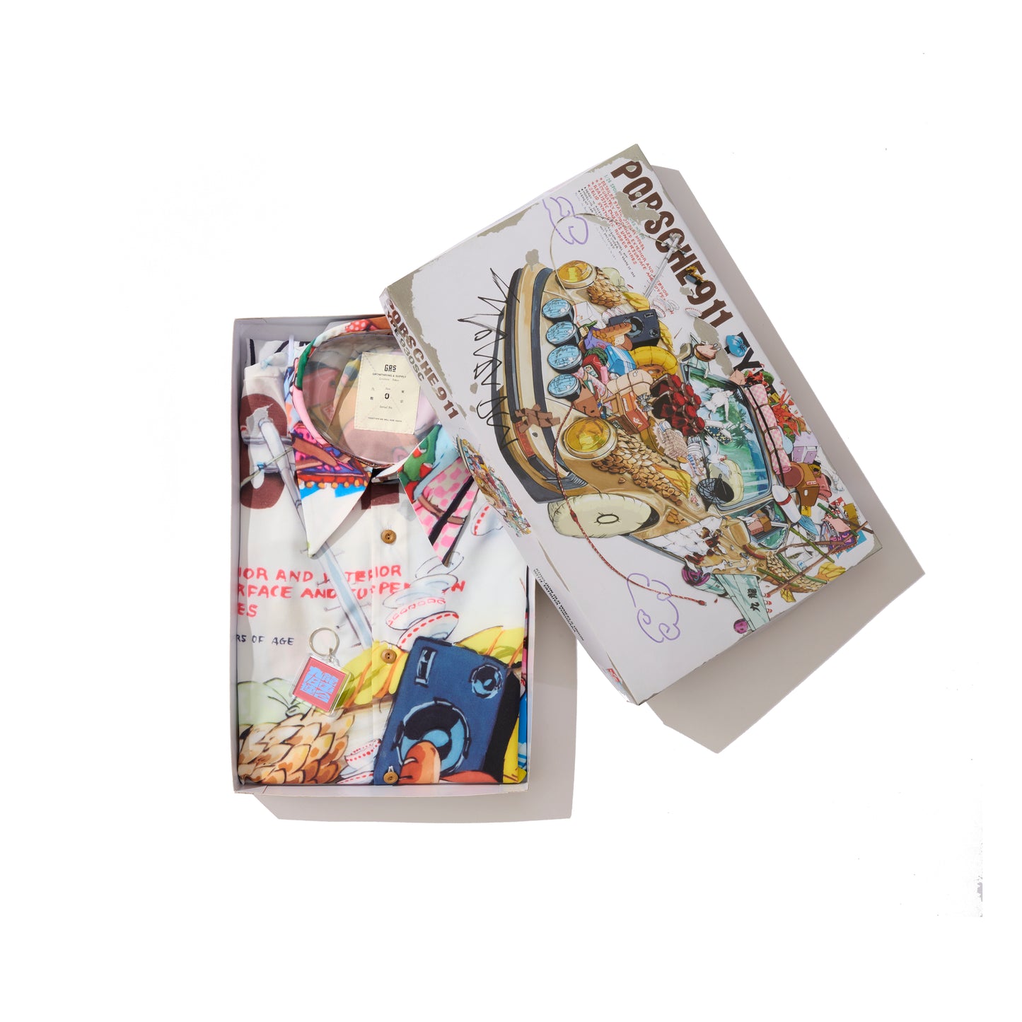 GRS X TATSUYA YOKOSAKA OVERPRINT SHIRT BOXSET