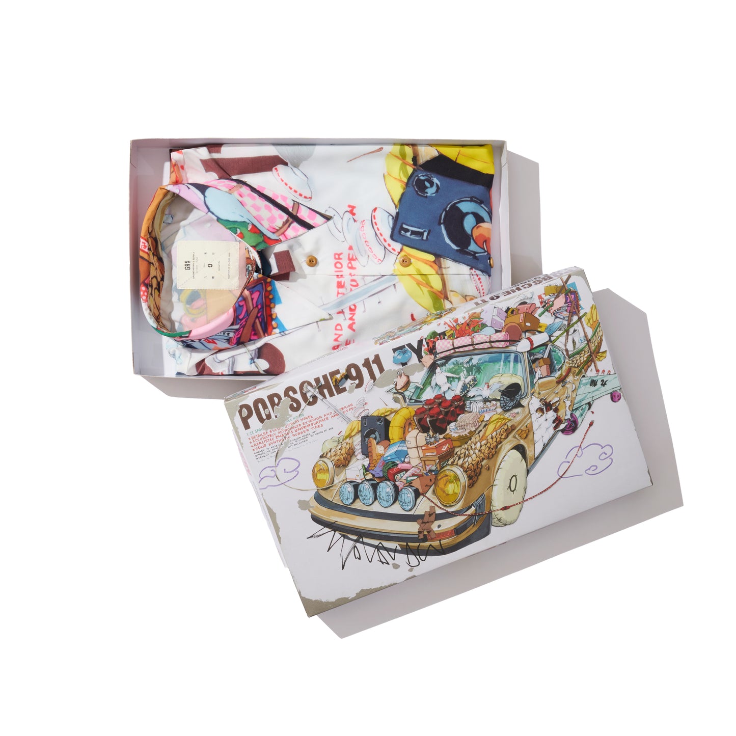 GRS X TATSUYA YOKOSAKA OVERPRINT SHIRT BOXSET