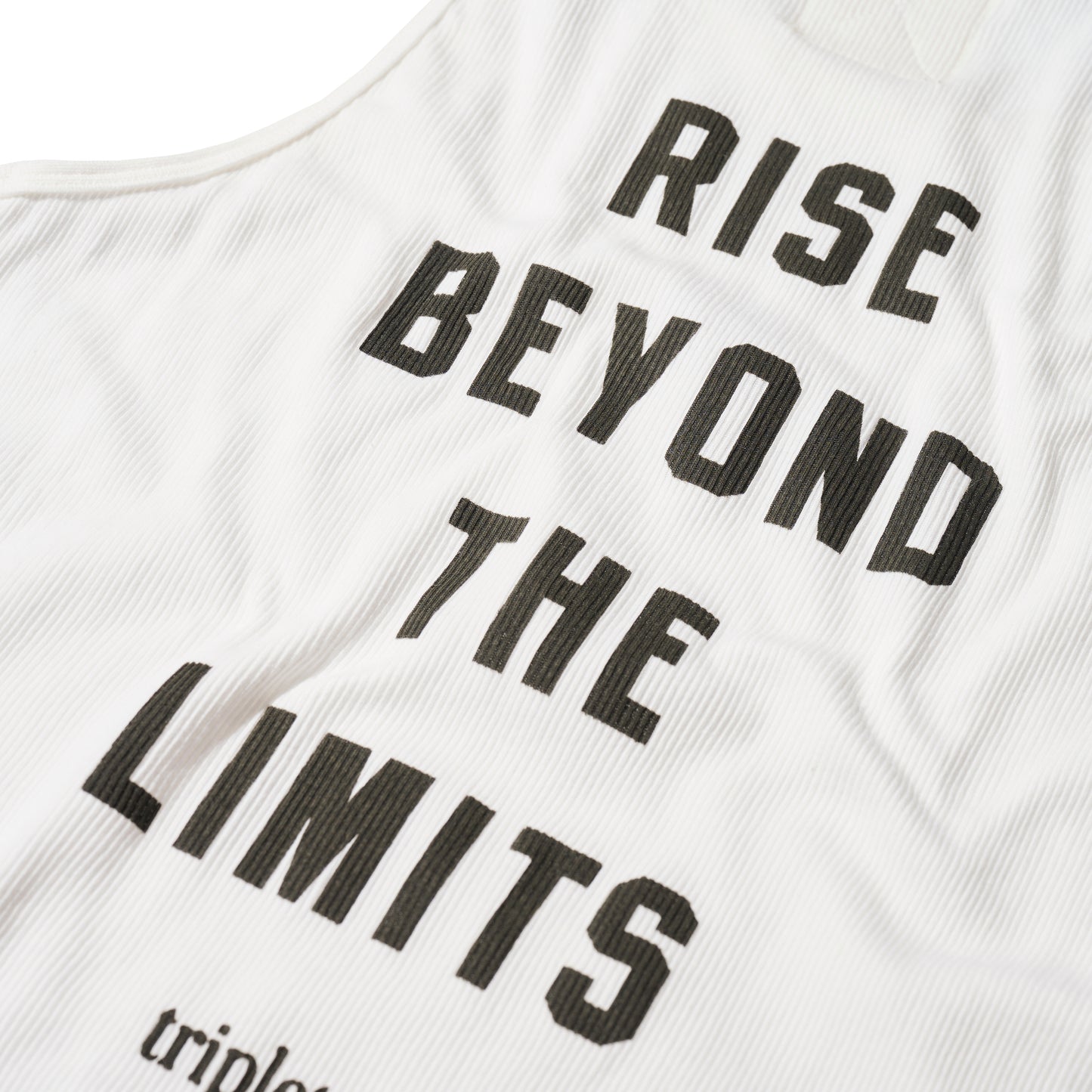 [PRE-ORDER] GRS x TRIPLET TANK TOP / WHITE