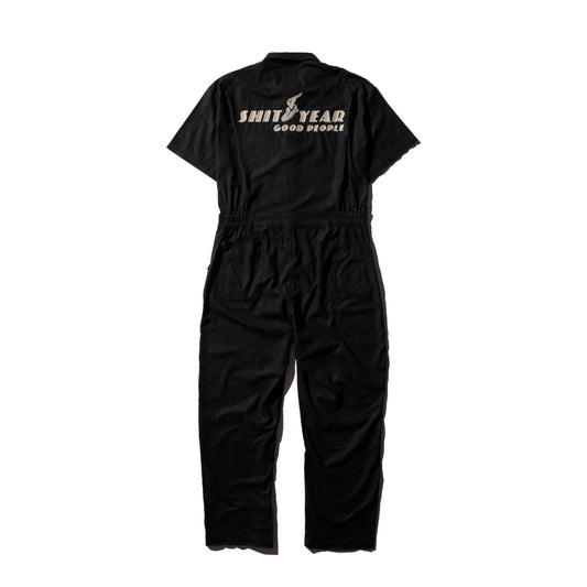 Team Rising Chain Stitch Linen Coverall