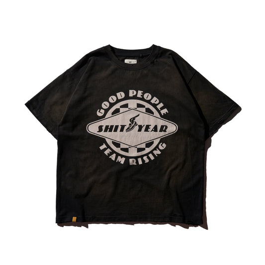 Team Rising Distressed Logo SS Tee
