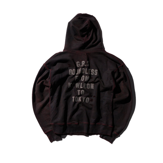 MUD DYEING KOWLOON HEAVYWEIGHT HOODIE