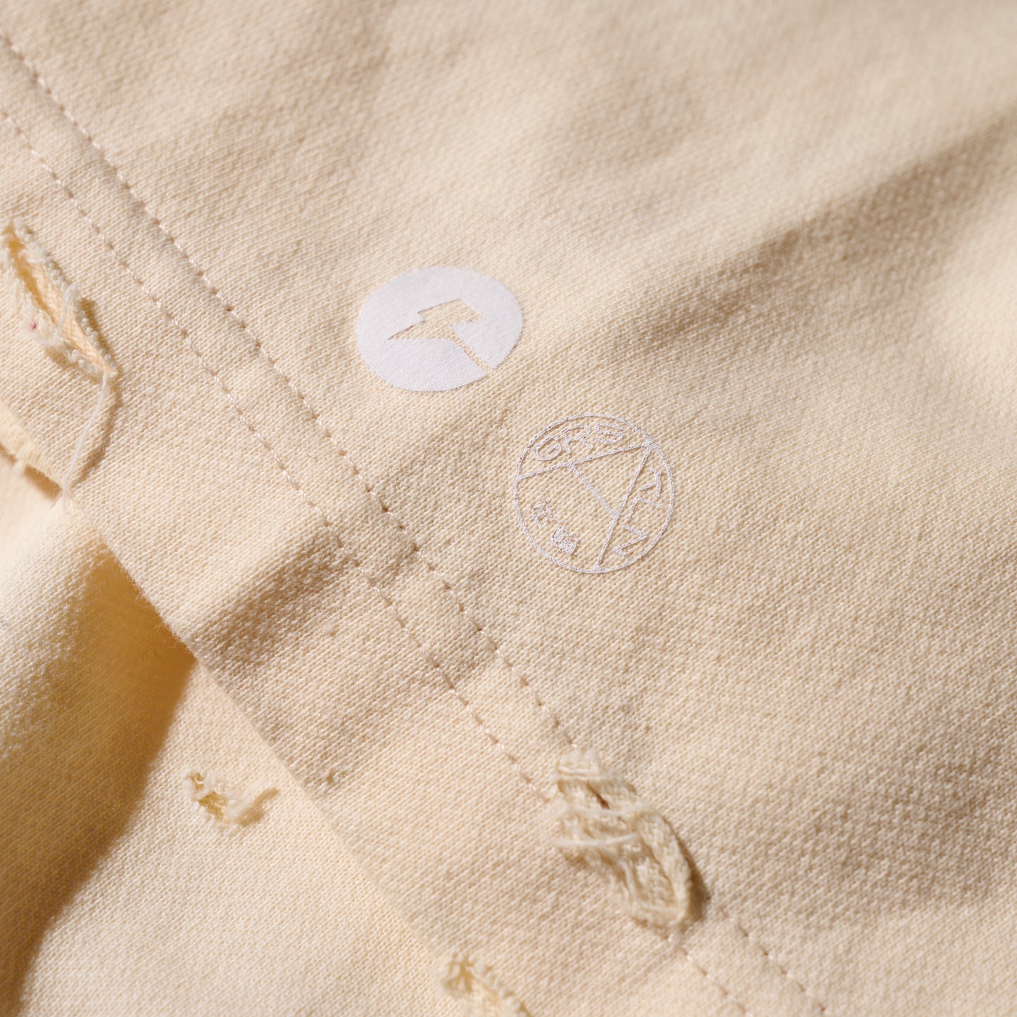 GRS x ChargeSpot Sun Faded  “Kowloon” Tee / Ecru