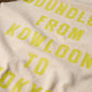 GRS x ChargeSpot Sun Faded  “Kowloon” Tee / Ecru