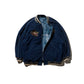 Reversible Jacquard Sukajan Jacket / Aga Blue