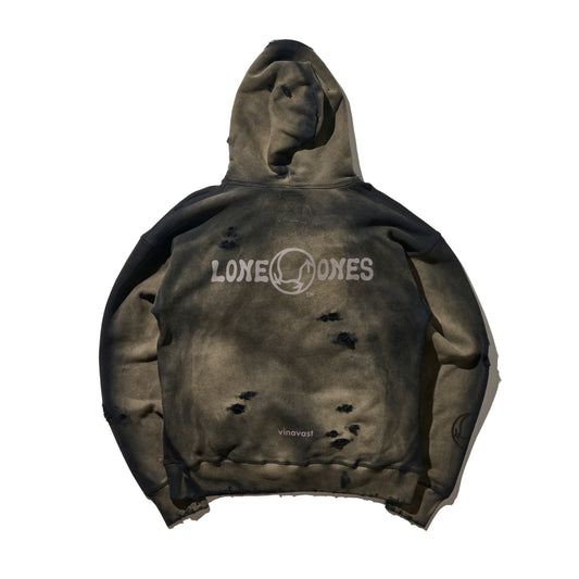 GRS X LONEONES X VINAVAST HEAVY WEIGHT COTTON SUN FADED HOODIE