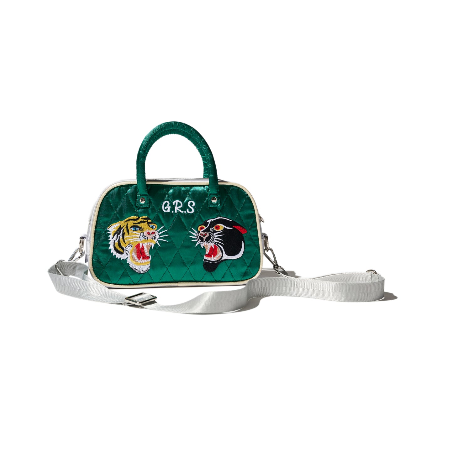 Embroidery Mini 2 Way Suka Bag / Tiger Balm Garden