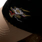 Embroidery Velvet Suka Cap / Double Dragon