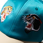 Embroidery Satin Suka Cap / Tiger Balm Garden