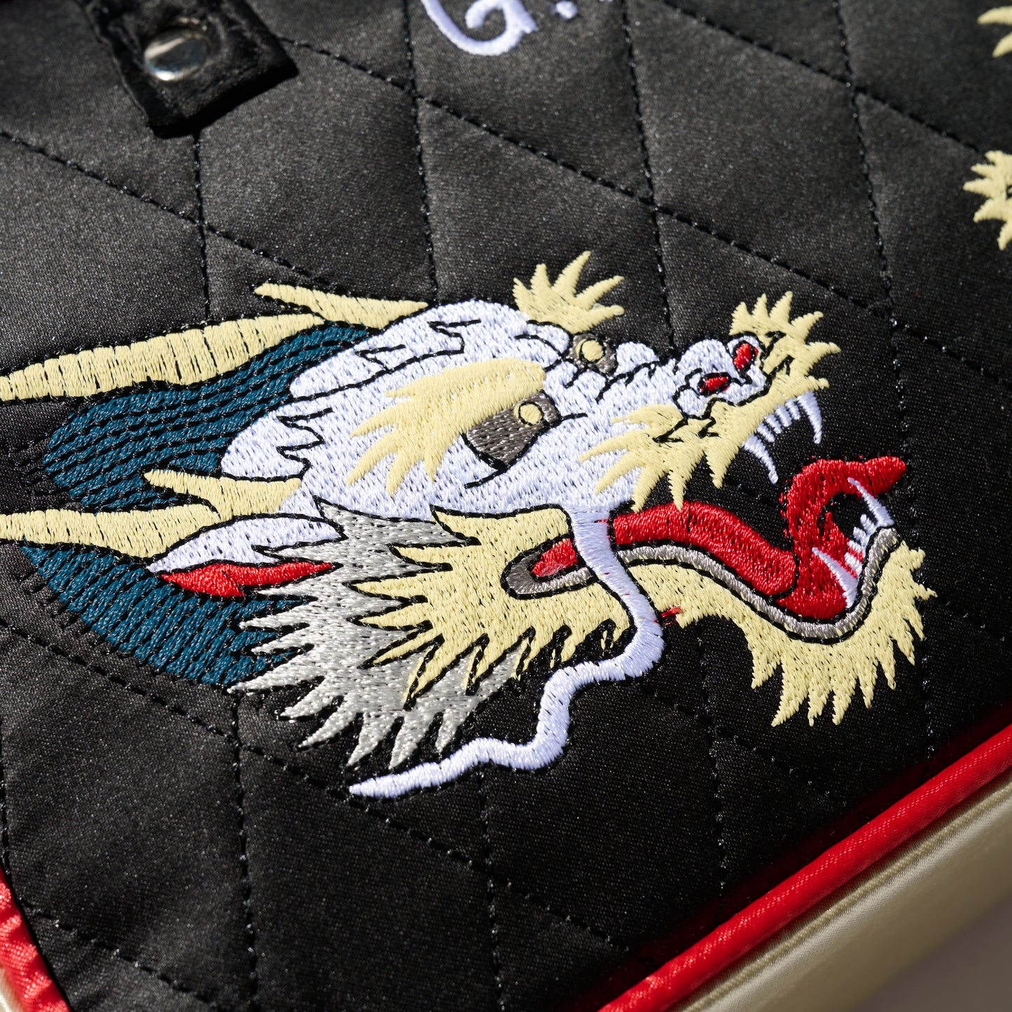 Embroidery Mini 2 Way Suka Bag / Double Dragon