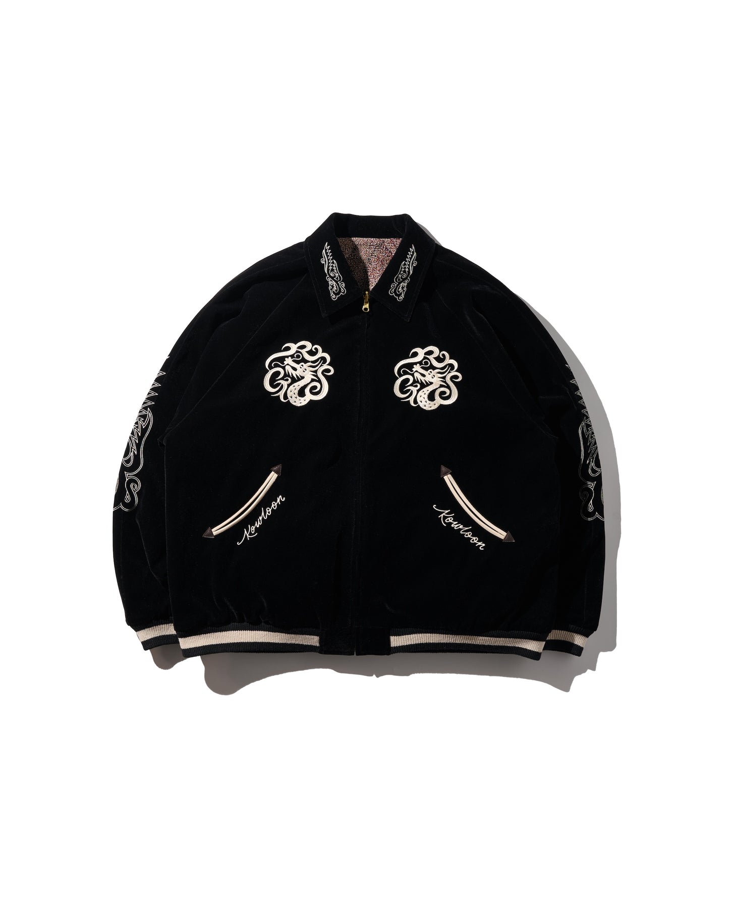 YEAR OF HORSE REVERSIBLE JACQUARD SUKAJAN JACKET