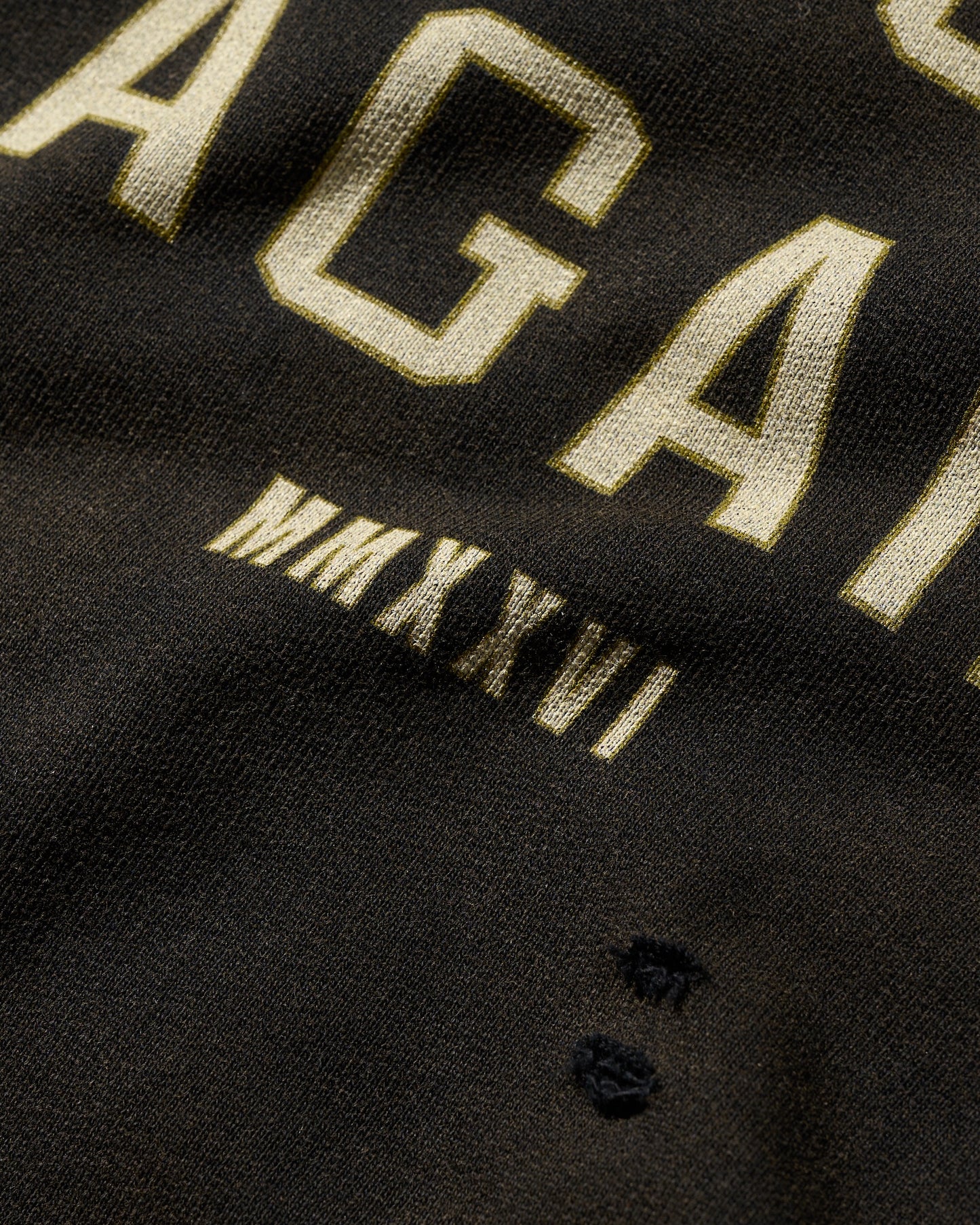 HEAVYWEIGHT SUN FADED HOODIES / BLACK