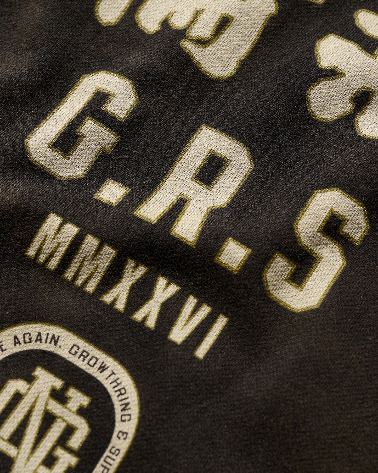 HEAVYWEIGHT SUN FADED TEE / BLACK