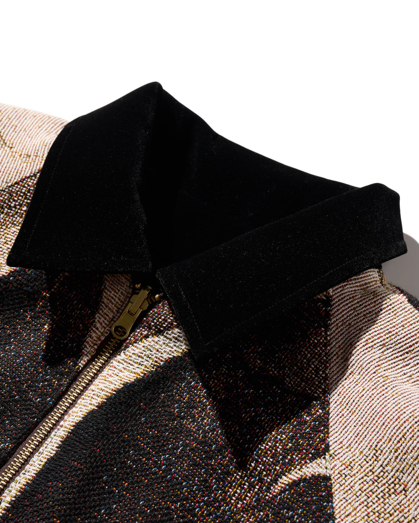 YEAR OF HORSE REVERSIBLE JACQUARD SUKAJAN JACKET