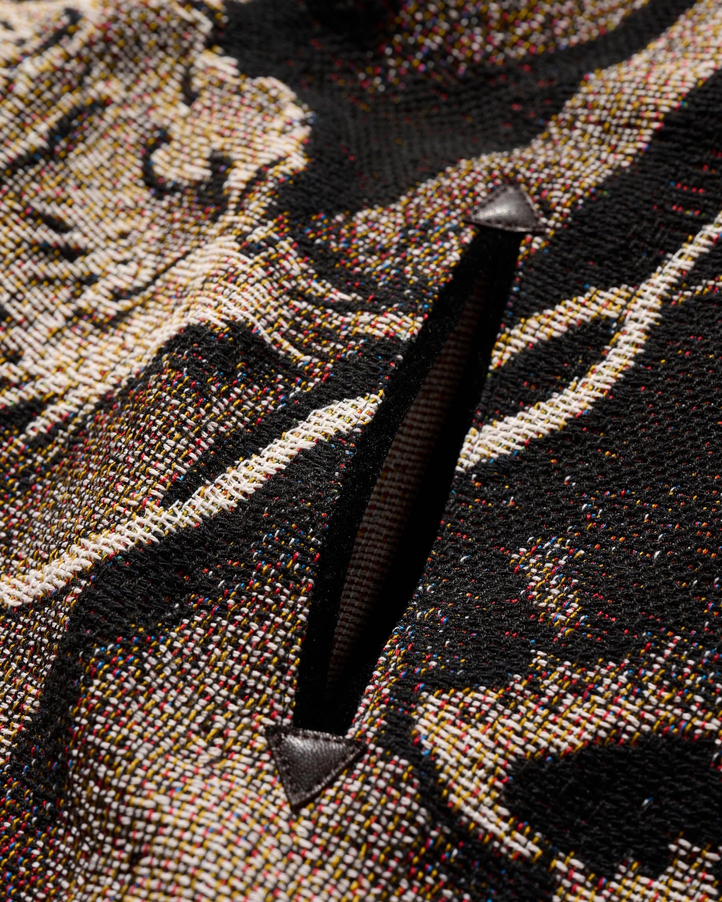 YEAR OF HORSE REVERSIBLE JACQUARD SUKAJAN JACKET