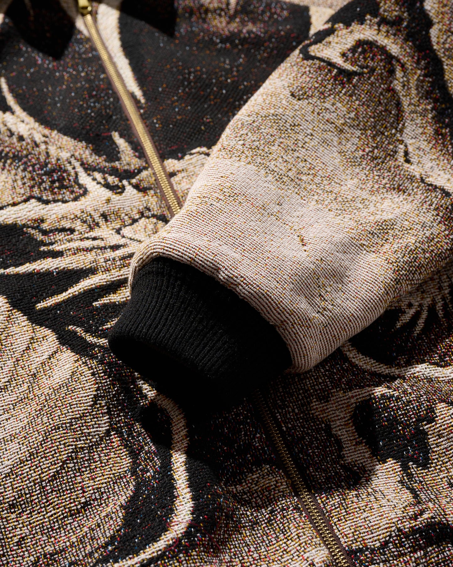 YEAR OF HORSE REVERSIBLE JACQUARD SUKAJAN JACKET