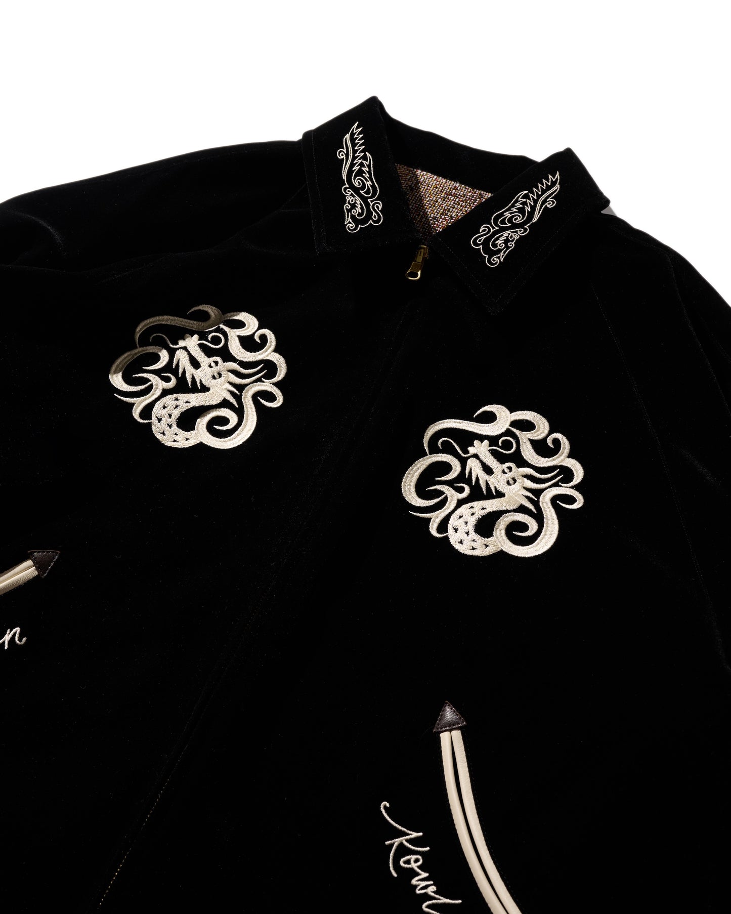 YEAR OF HORSE REVERSIBLE JACQUARD SUKAJAN JACKET