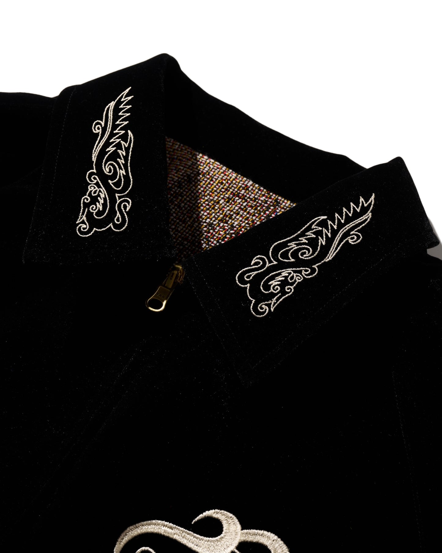 YEAR OF HORSE REVERSIBLE JACQUARD SUKAJAN JACKET