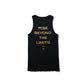 GRS x Triplet Tank Top / Black x Gold
