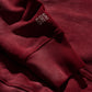 Heavy Weight Sun Faded “Kowloon” Hoodie / Burgundy