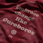 Heavy Weight Sun Faded “Kowloon” Hoodie / Burgundy