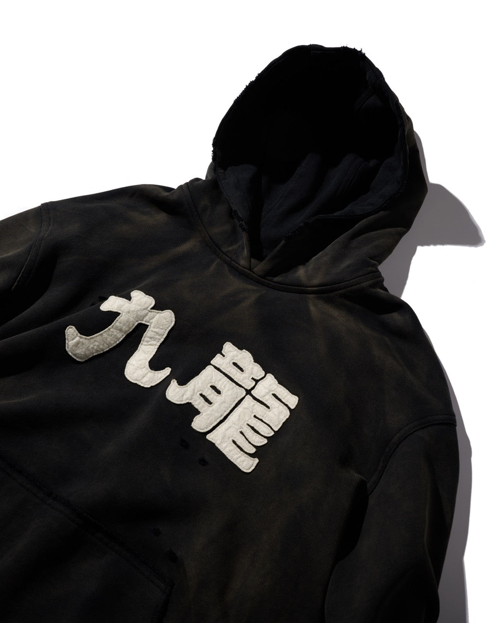 [PRE-ORDER] OG SUN FADED "KOWLOON" HOODIE / BLACK