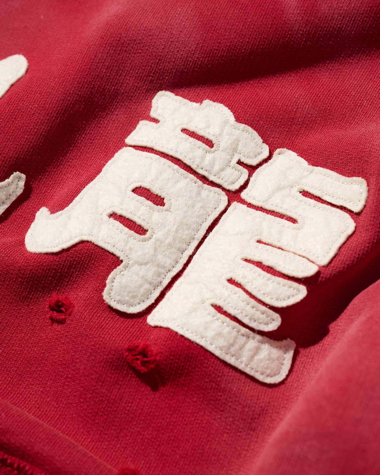 OG SUN FADED "KOWLOON" HOODIE / BURGUNDY