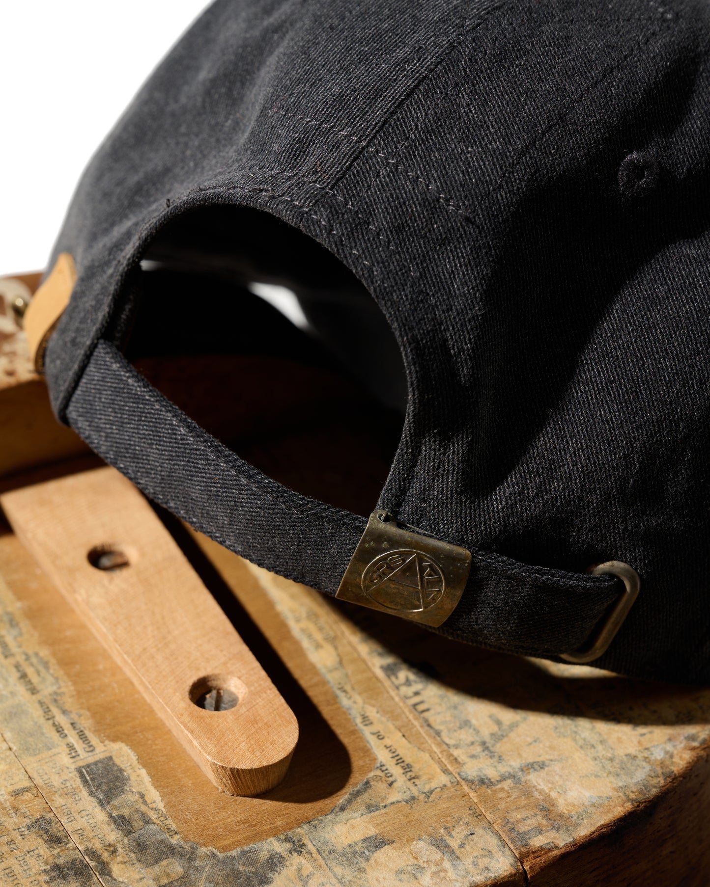 OG HAND QUILTED “KOWLOON” CAP / FADED BLACK