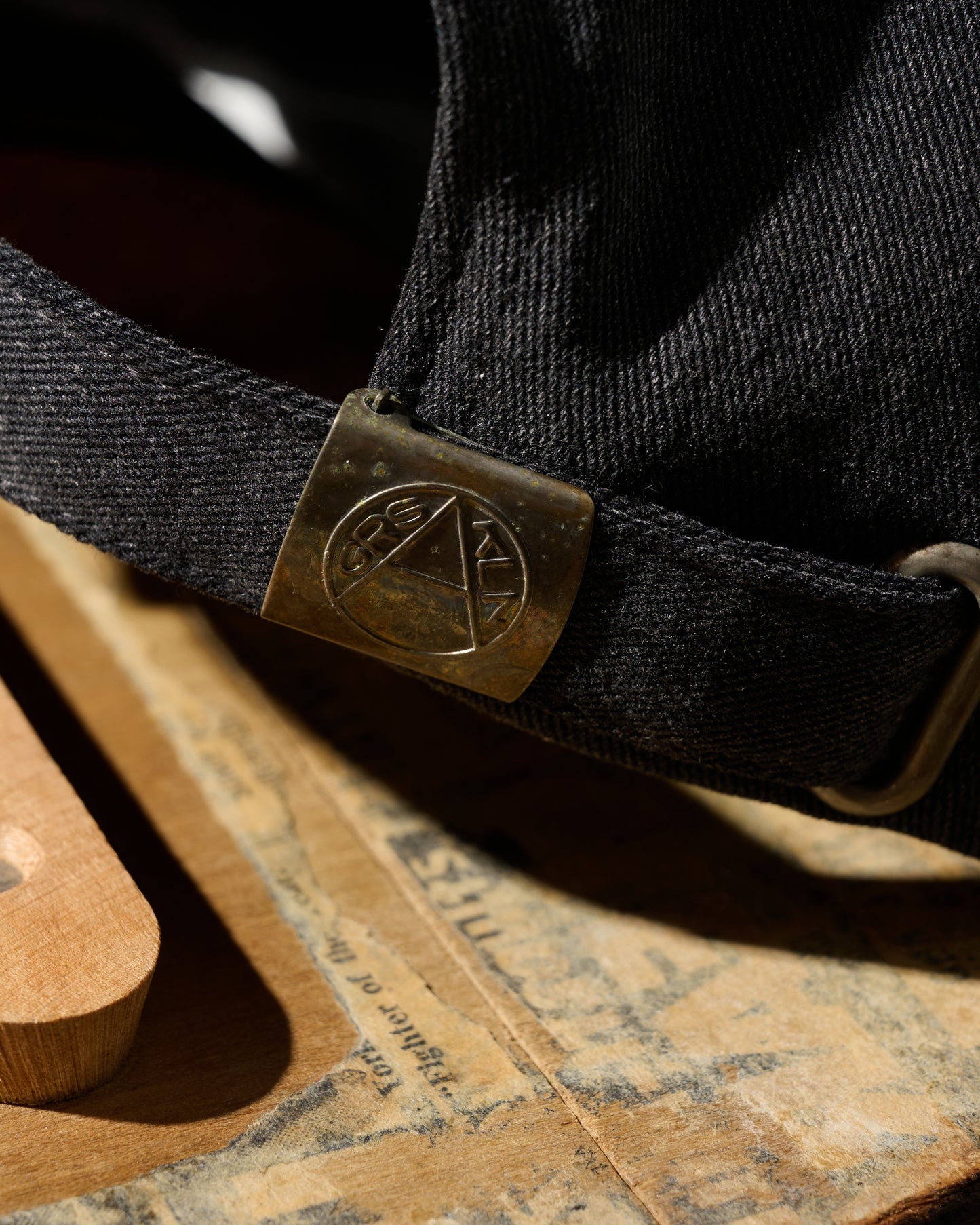 OG HAND QUILTED “KOWLOON” CAP / FADED BLACK