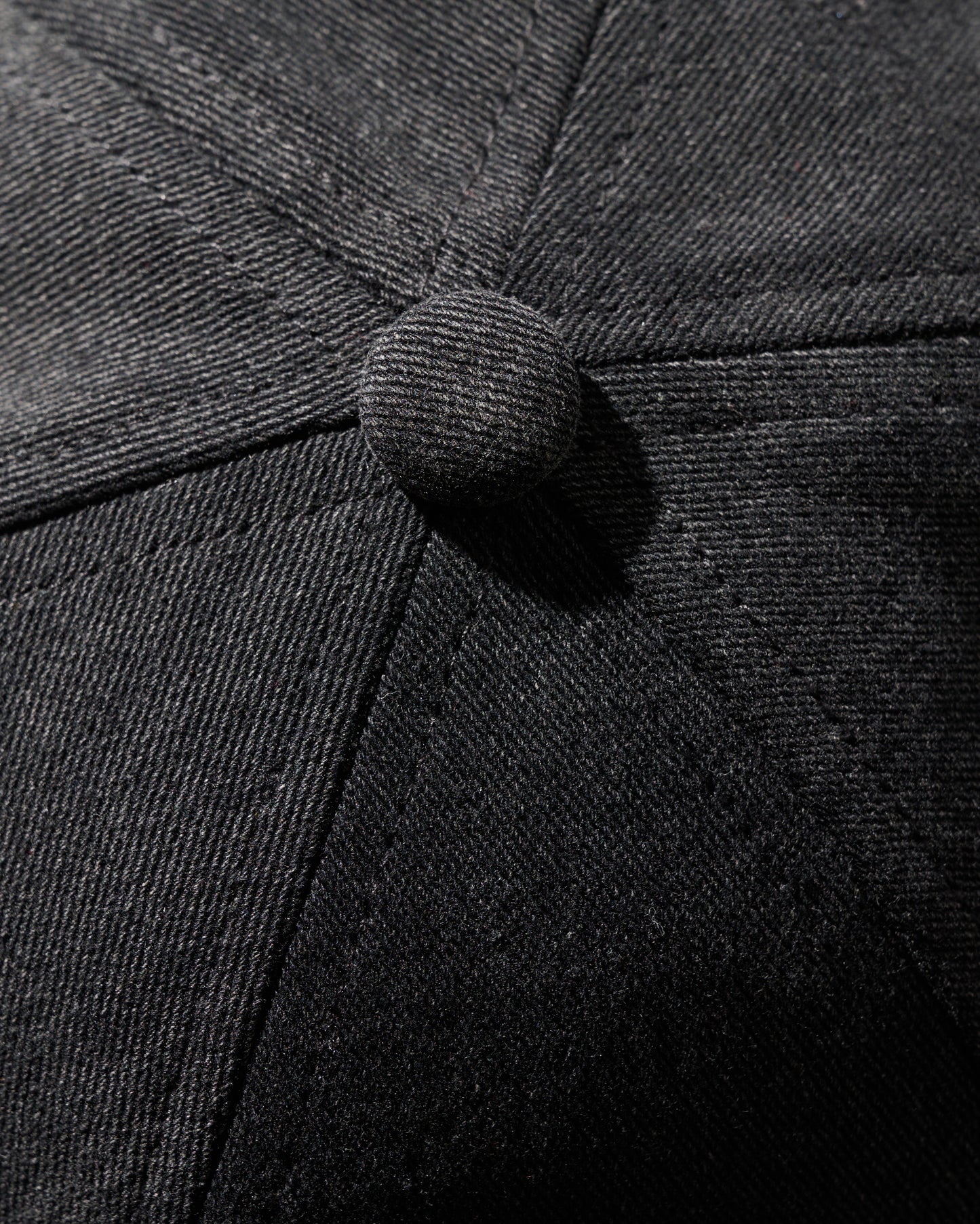 OG HAND QUILTED “KOWLOON” CAP / FADED BLACK