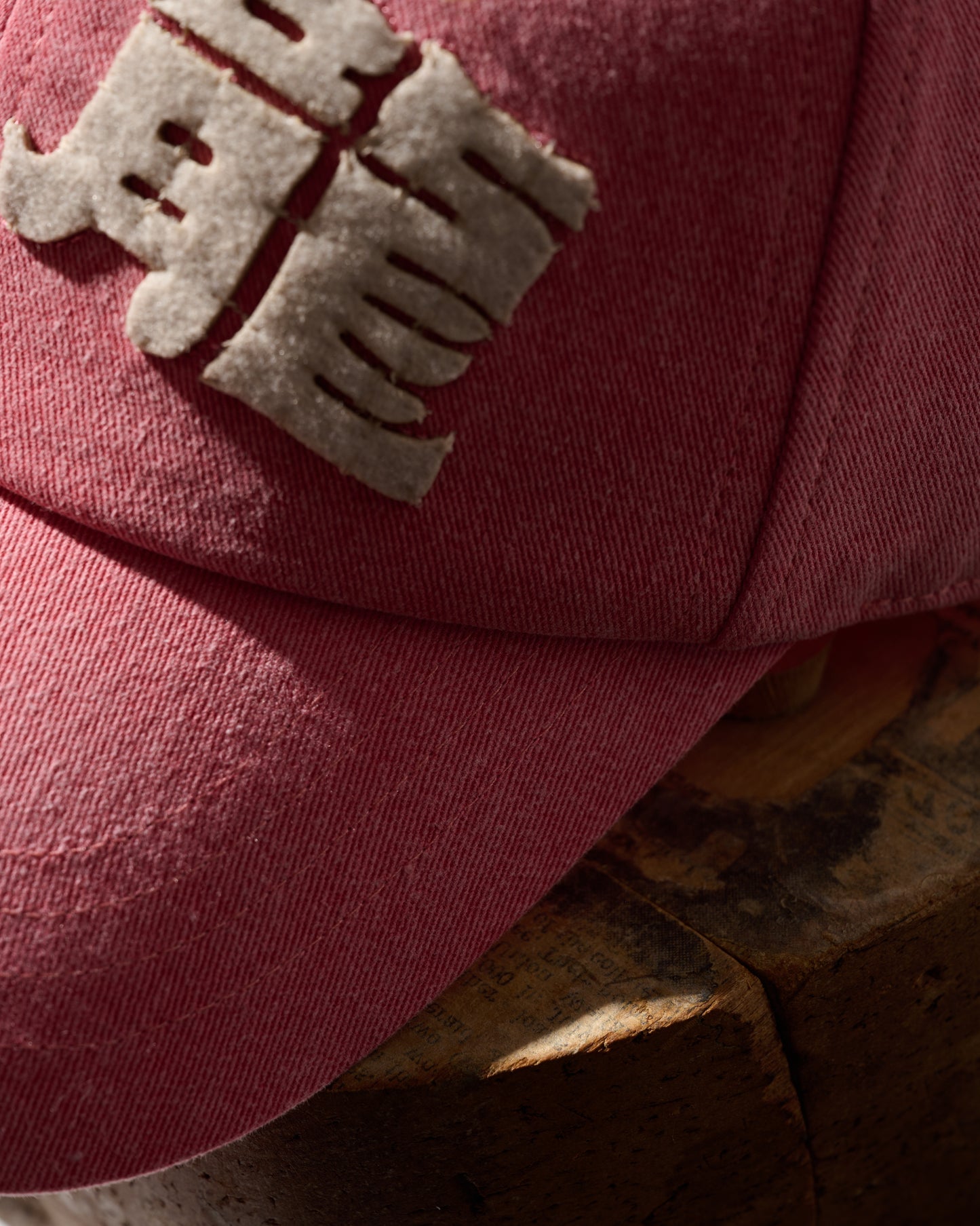 OG HAND QUILTED “KOWLOON” CAP / FADED RED