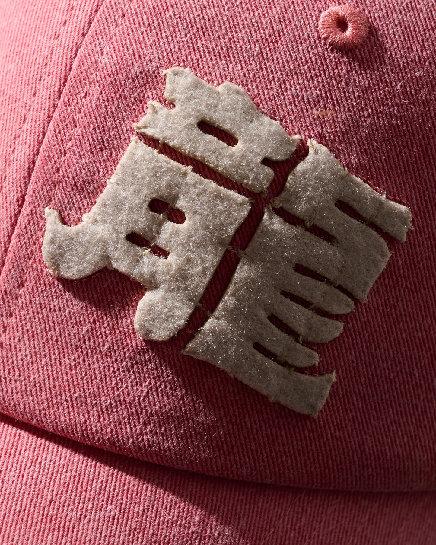 OG HAND QUILTED “KOWLOON” CAP / FADED RED