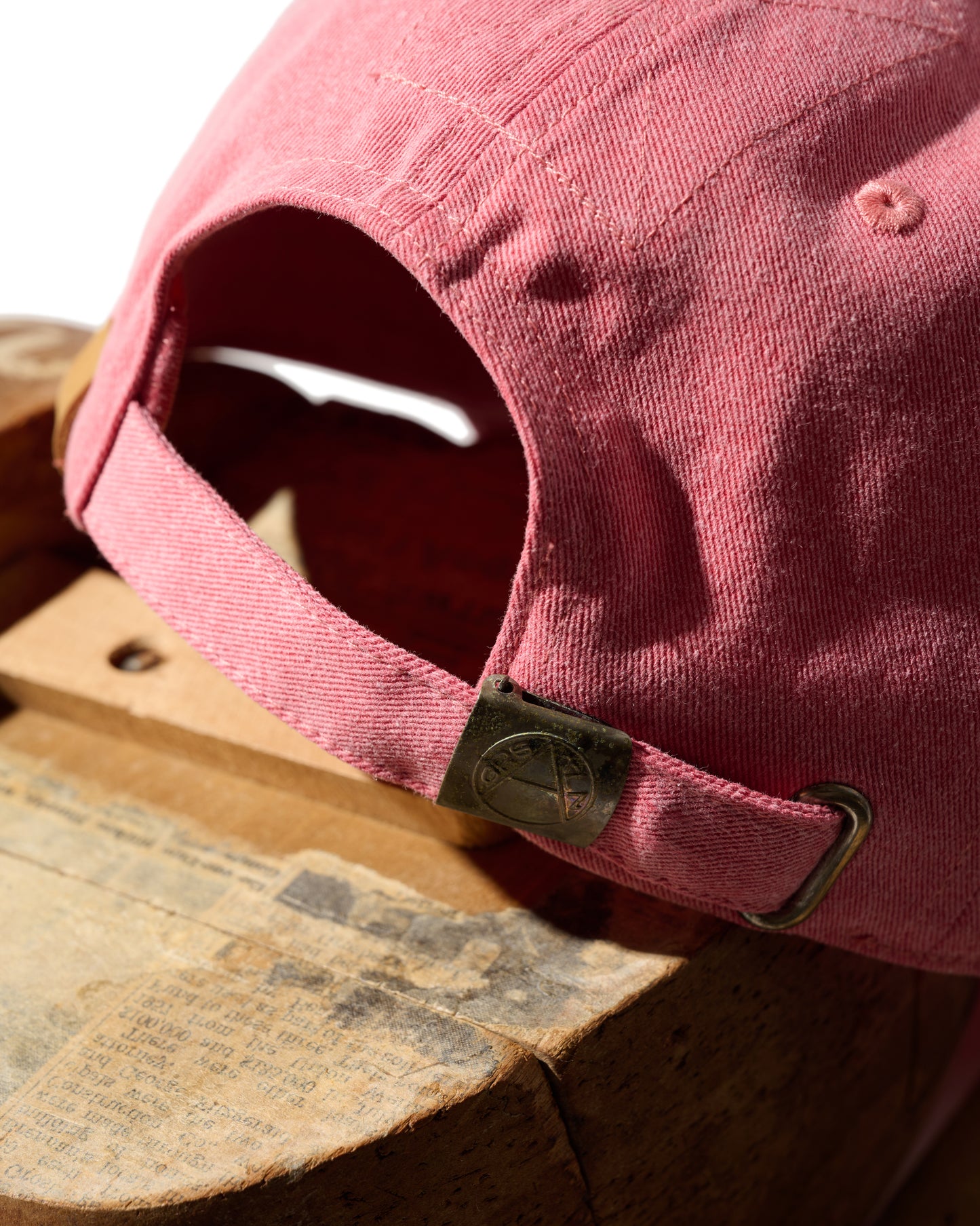 OG HAND QUILTED “KOWLOON” CAP / FADED RED