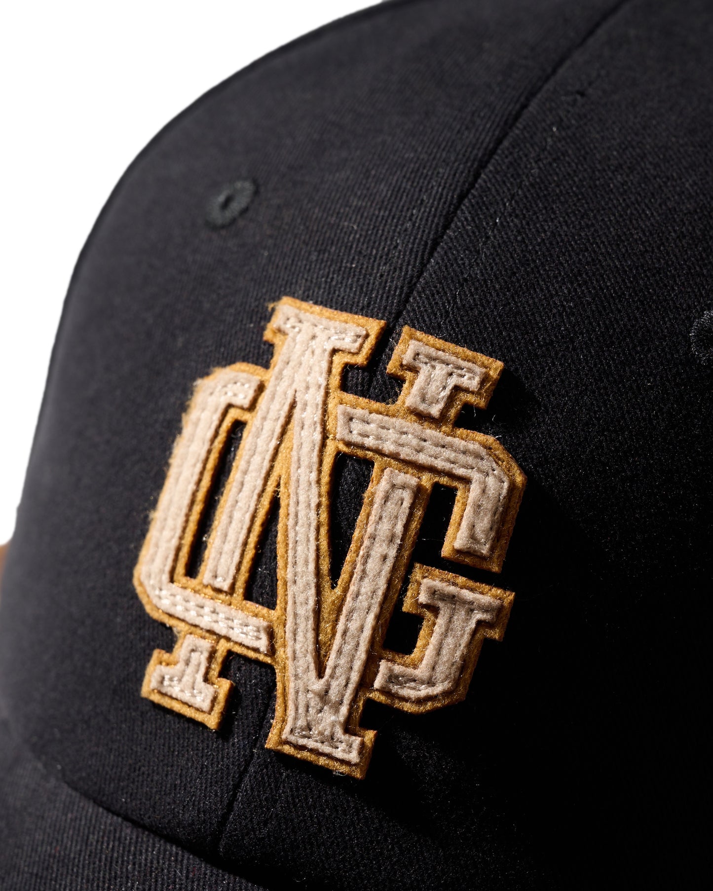 HAND QUILTED "G.N" CAP