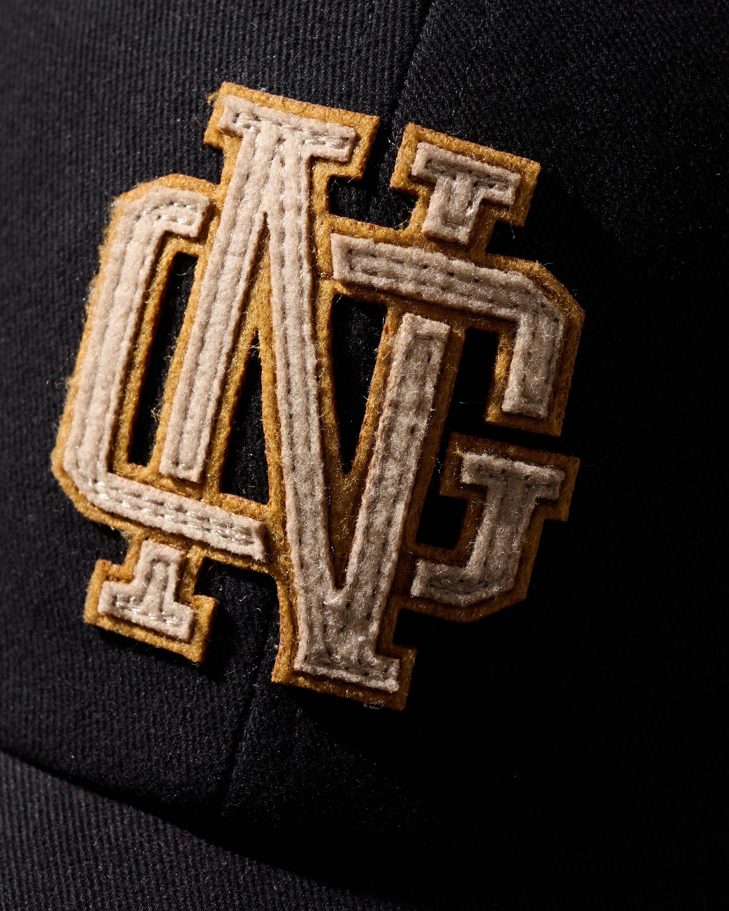 HAND QUILTED "G.N" CAP